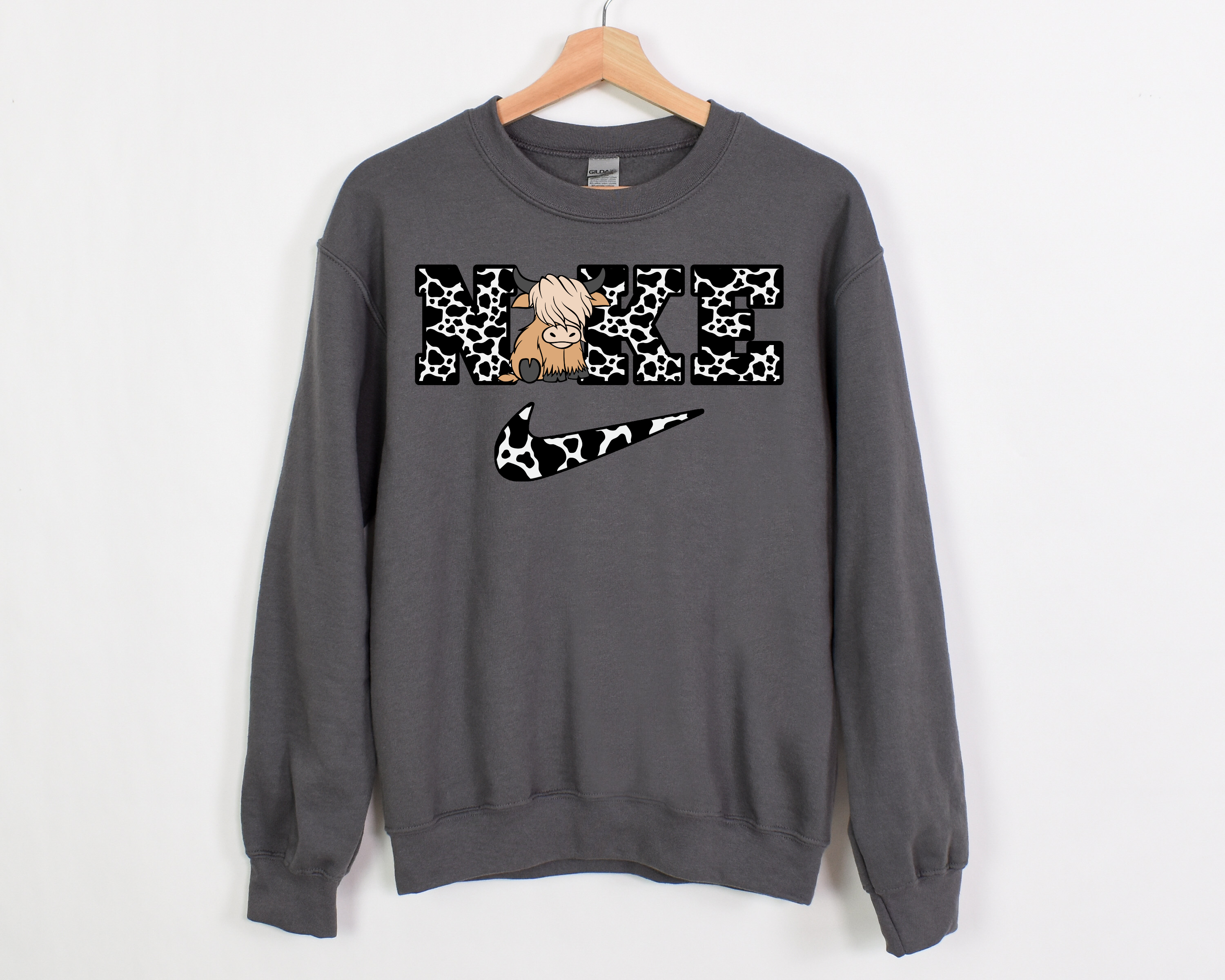 Cow print nike online hoodie