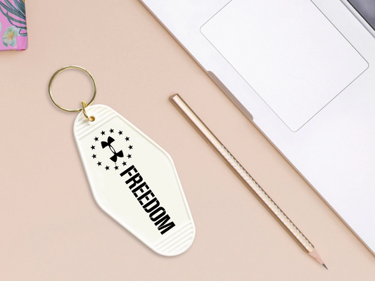 Under armour, freedom - Motel keychain