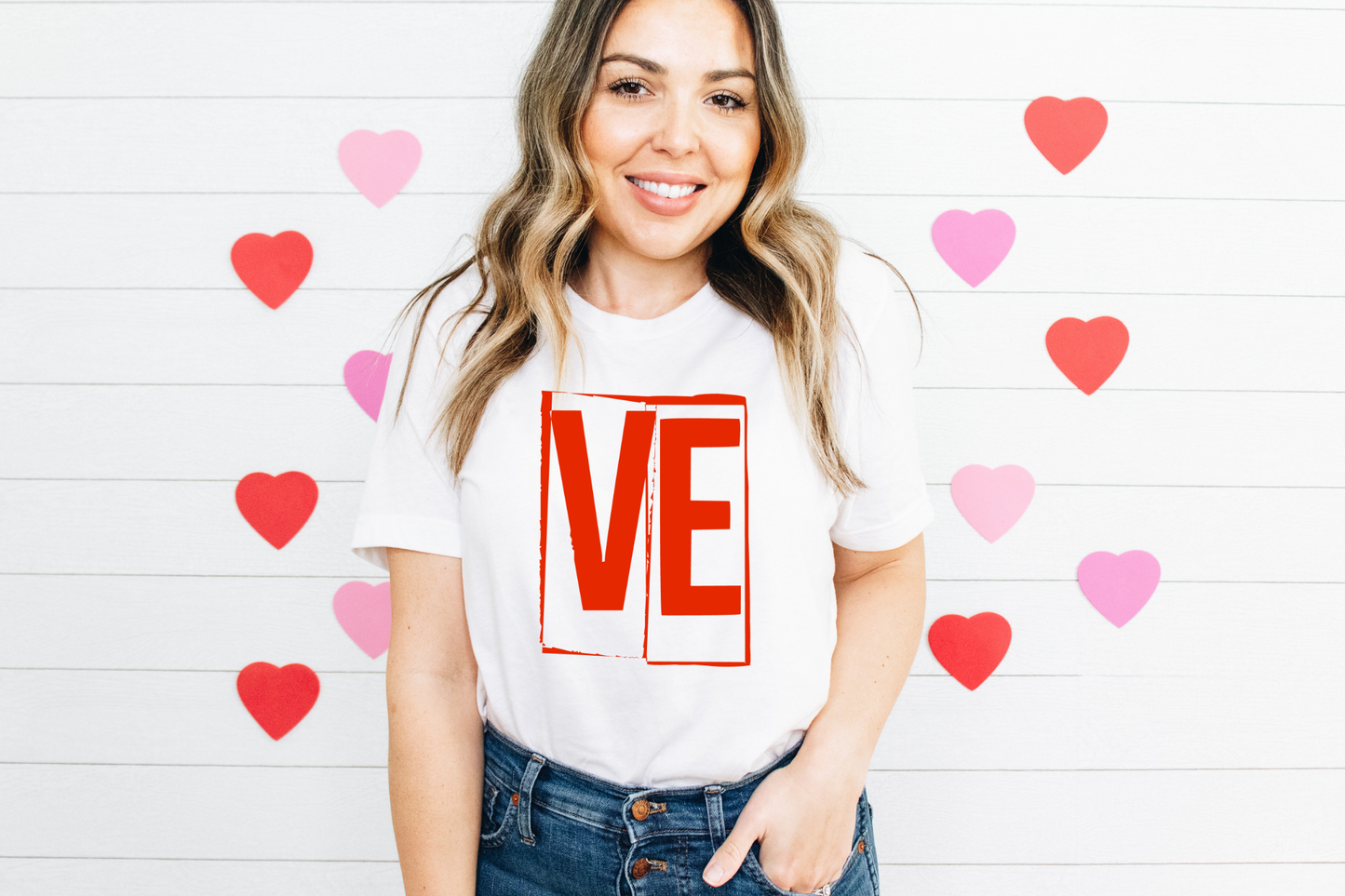 Love VE Block Letters