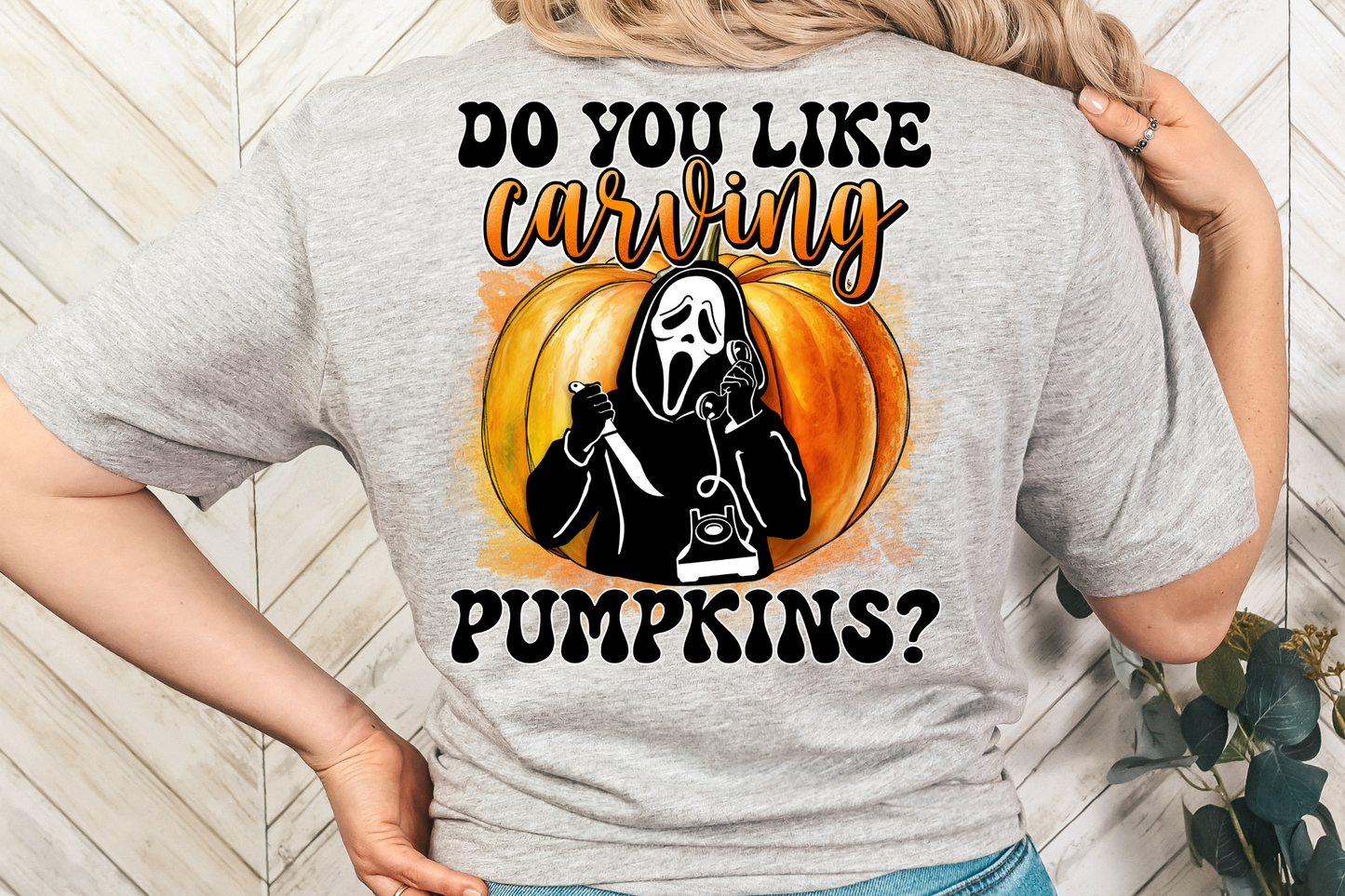 Do you like carving pumpkins? horror-back