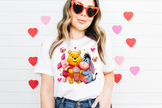 Winnie The Pooh Dunkin Donuts With Hearts