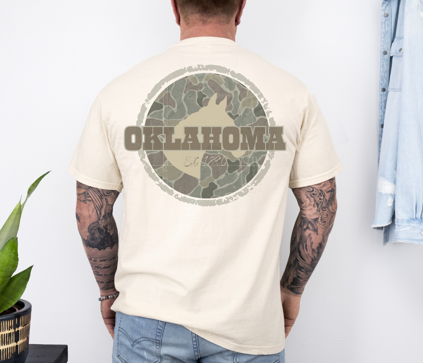 Camo Oklahoma - BACK