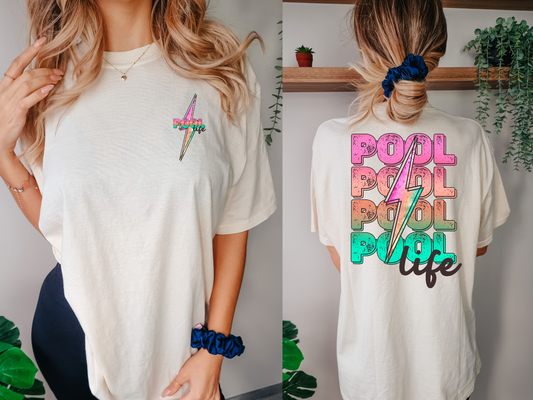 Pool Life Lightning Bolt - FRONT