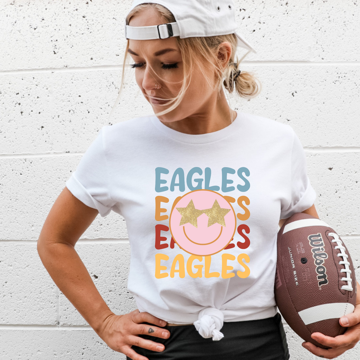 Eagles With Smiley (Multicolor) – Earthline Customs