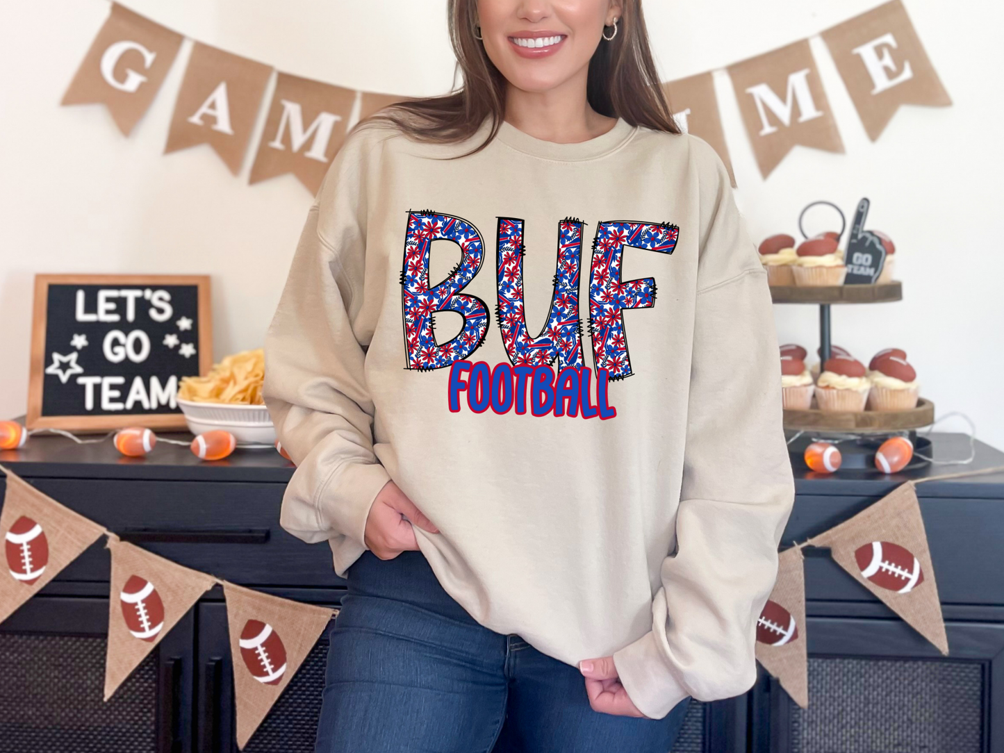 Buffalo Bills BUF Football Floral