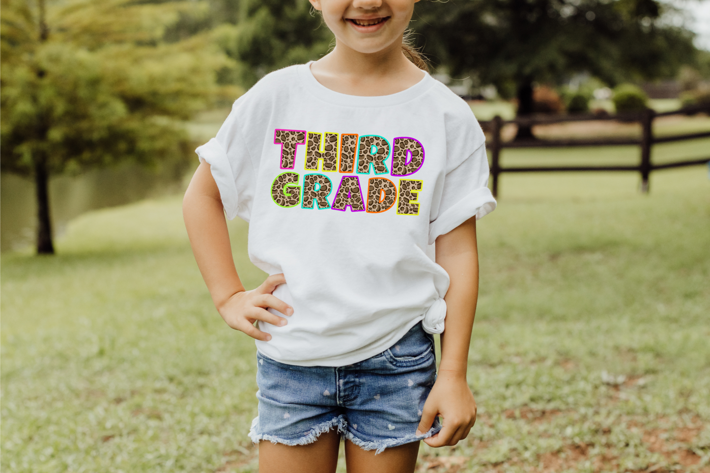 Third grade giraffe print