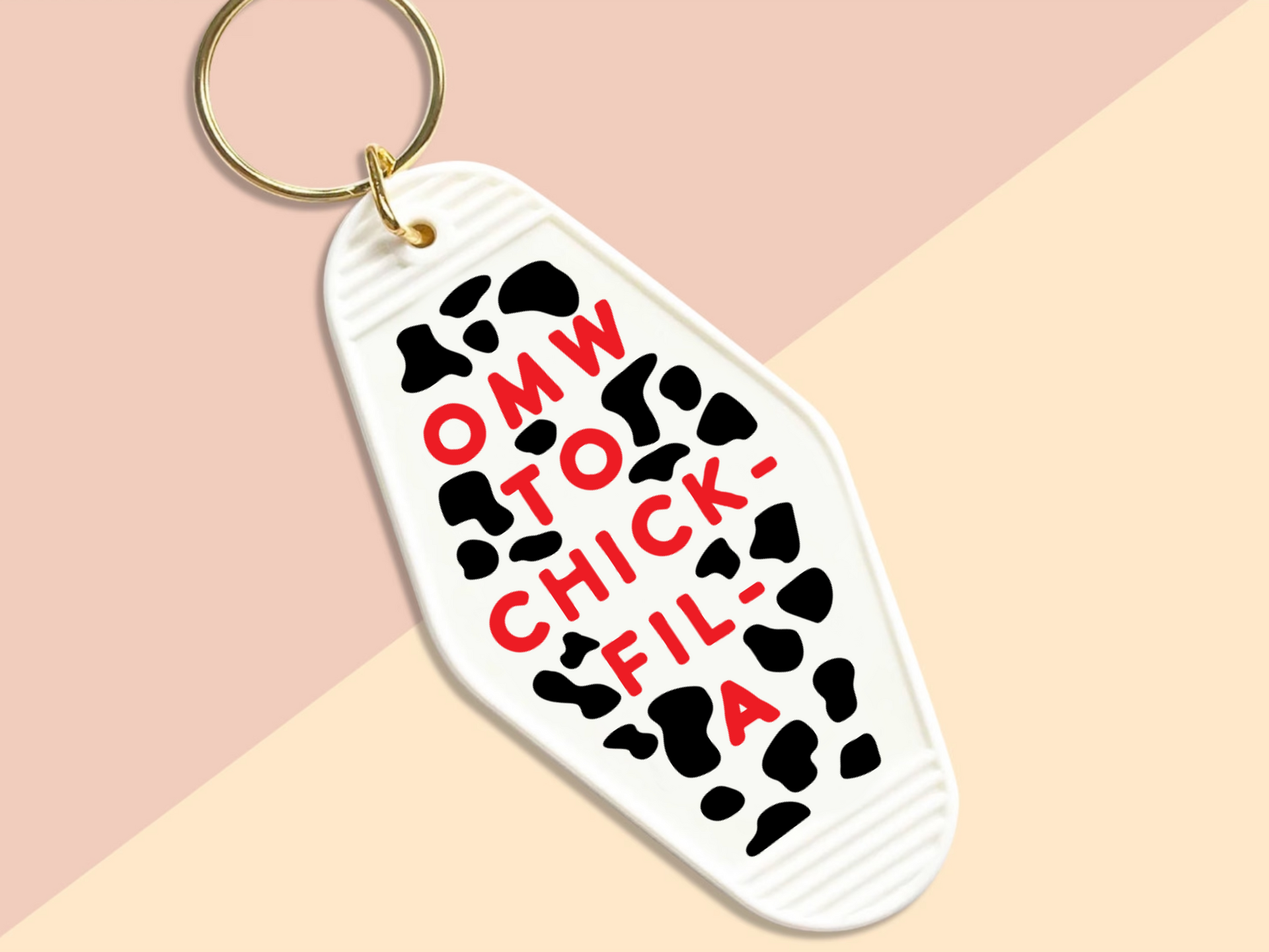 Chick fil deals a keychain