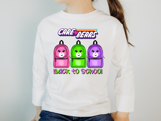 Care bears, back to school