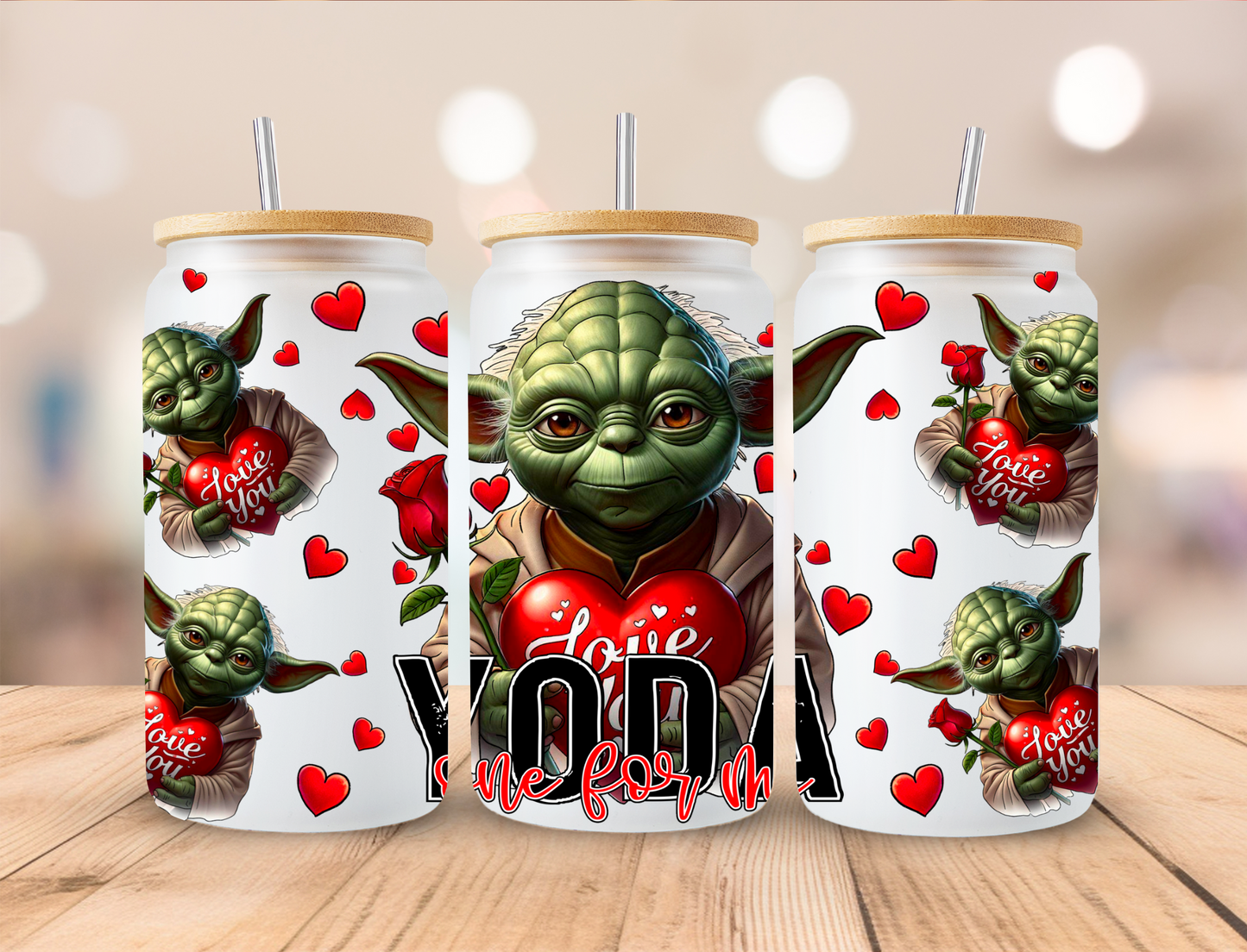 Yoda One For Me- UV Libby Wrap