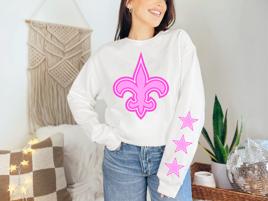 Saints Pink Football - FRONT ONLY