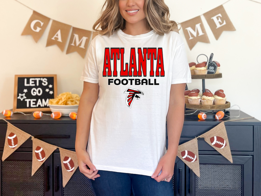 Faux Embroidery Atlanta Football