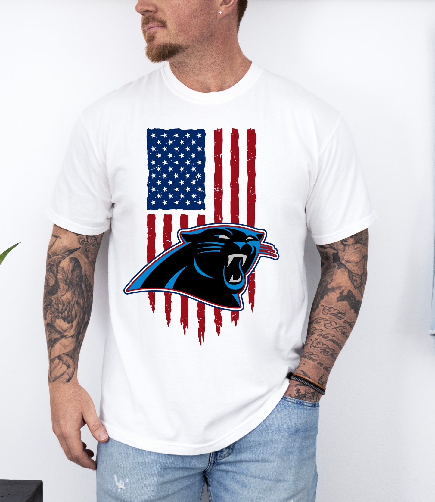 USA Flag Panthers