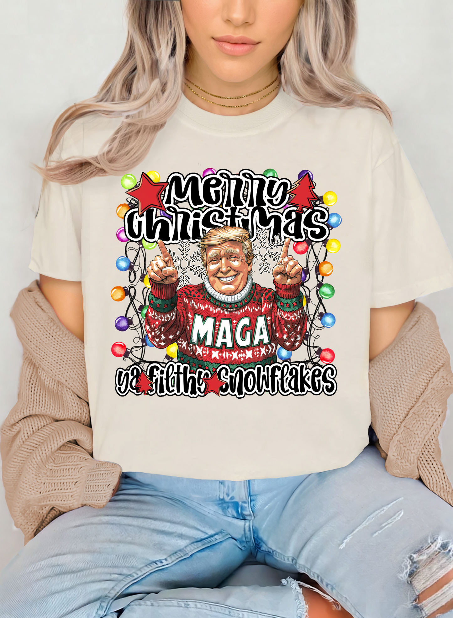 Merry Christmas MAGA ya filthy snowflakes