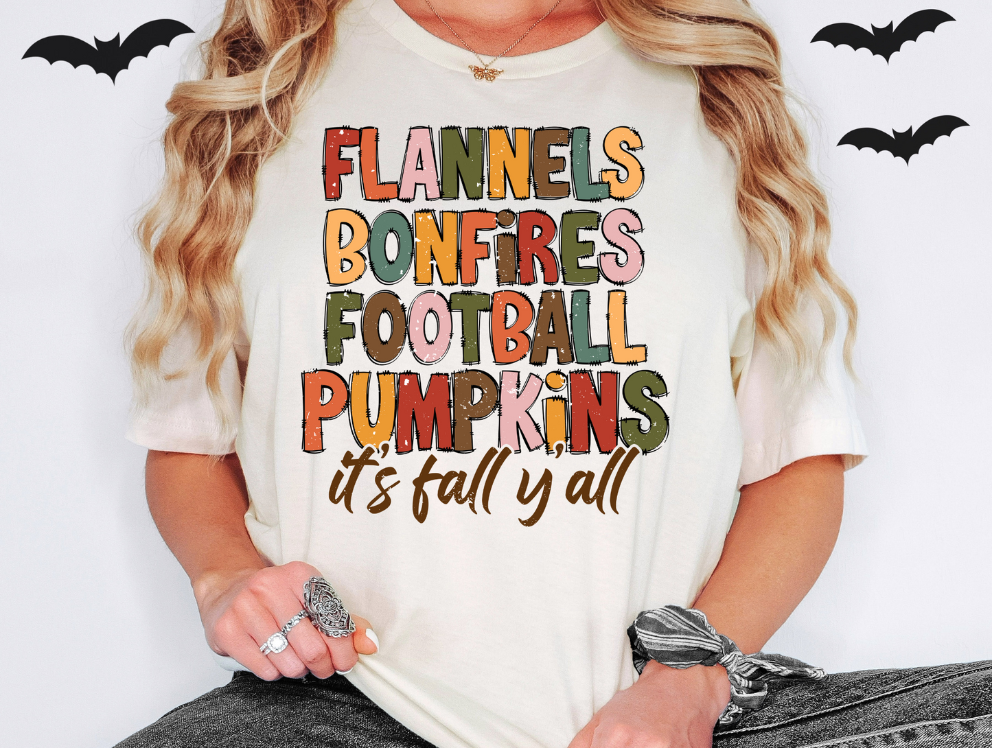 Flannels, bonfires, football, pumpkins it's fall y'all