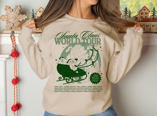 Santa Claus world tour - green