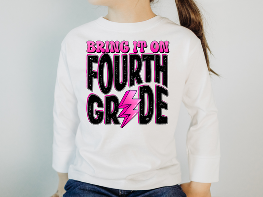 Bring it on fourth grade-pink