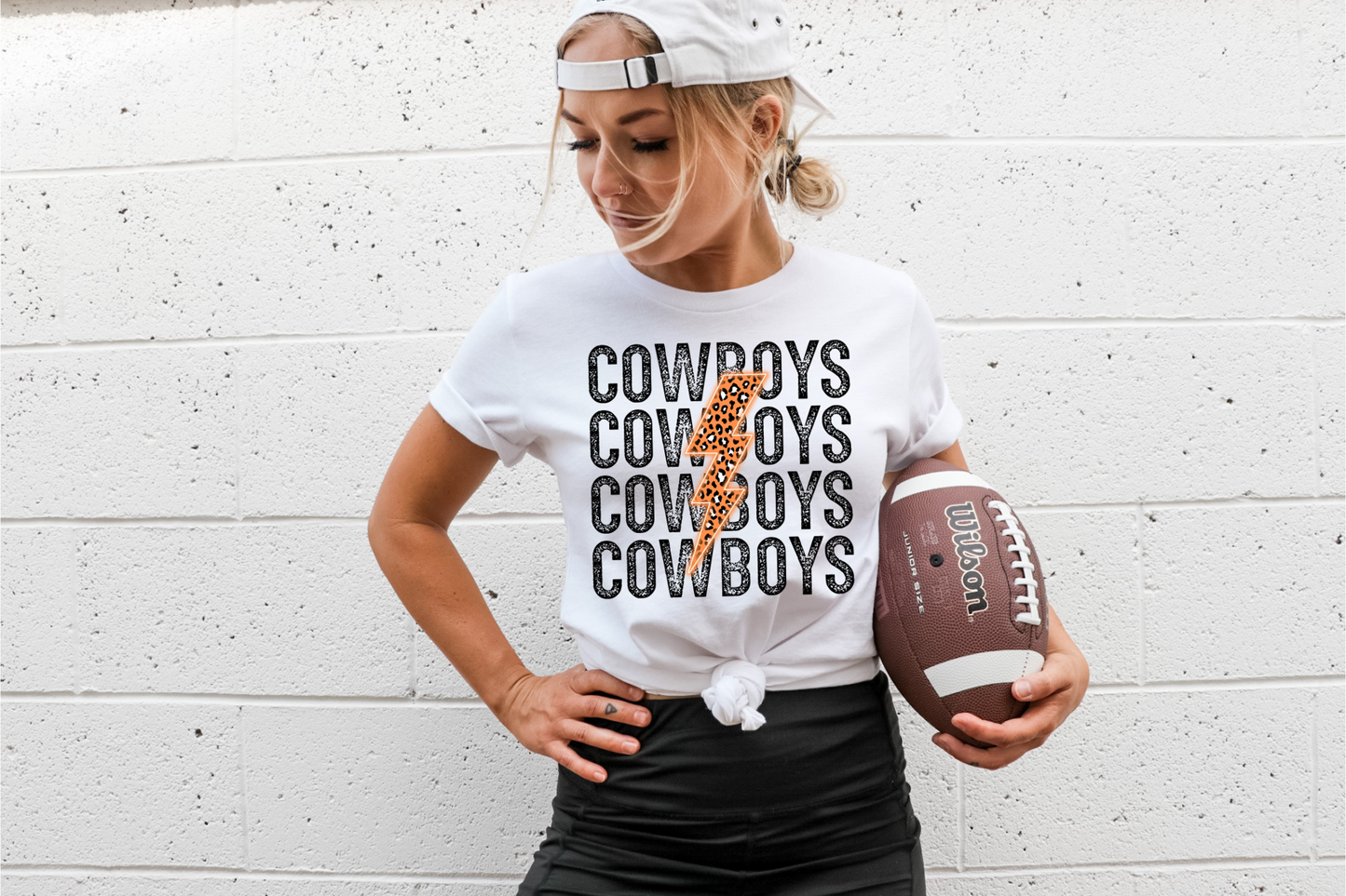 Cowboys- black and cheetah print