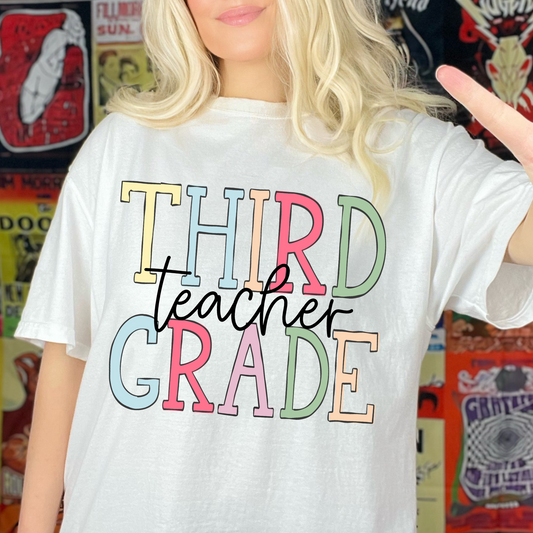 Third grade teacher