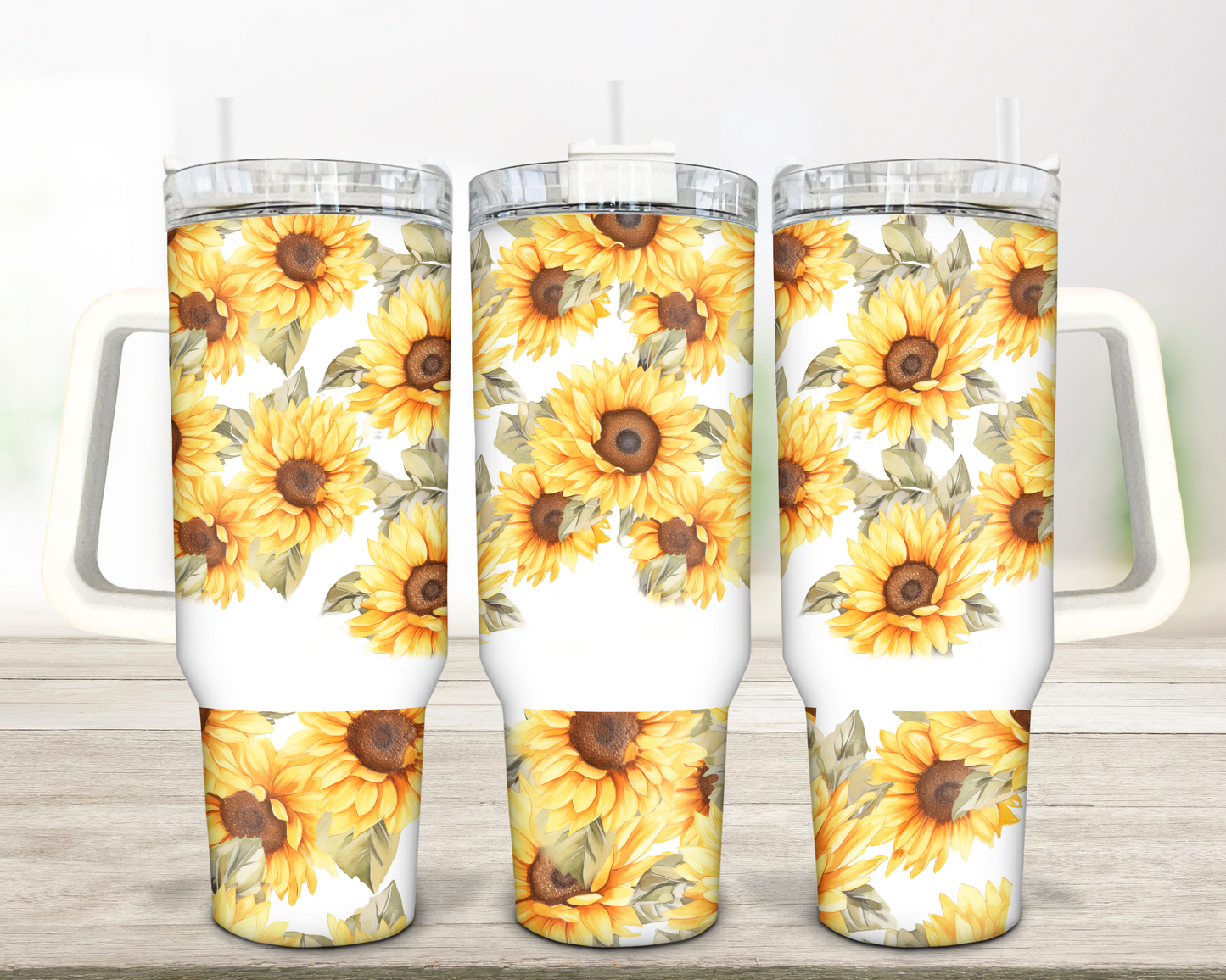 Sunflowers - 40oz Tumbler Wrap