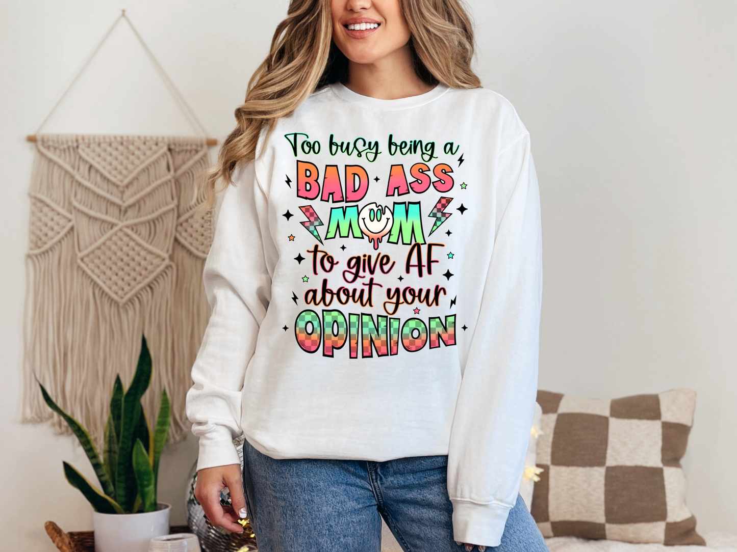 To busy being a bad ass mom