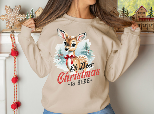 Oh deer Christmas is here