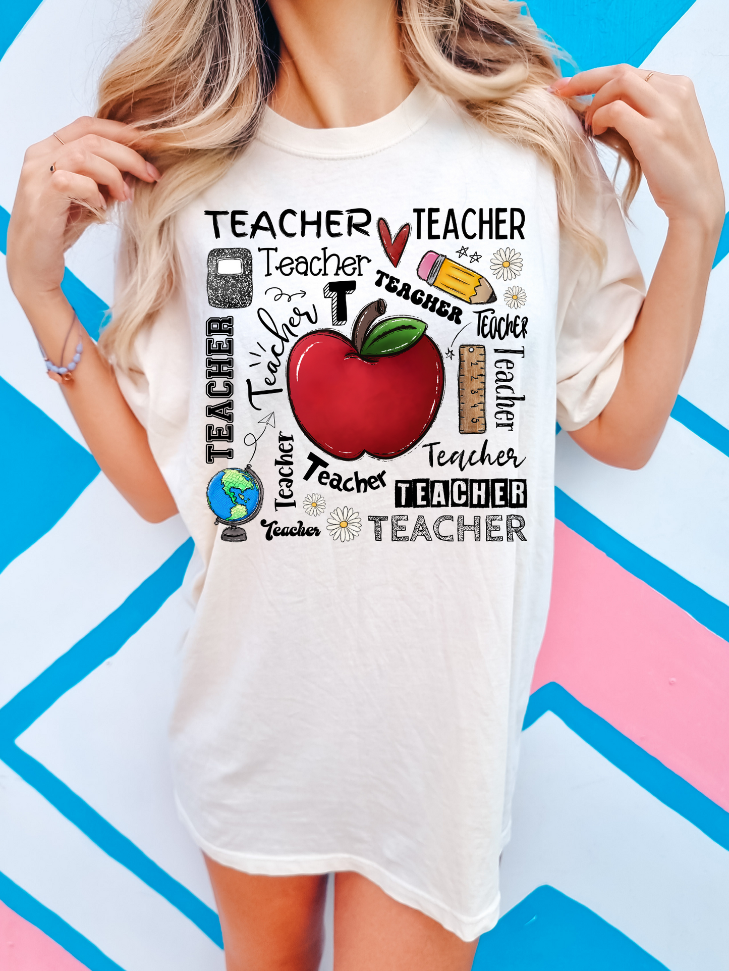 Teacher collage