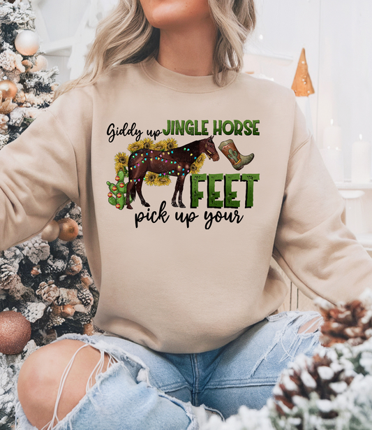 Giddy up Jingle horse