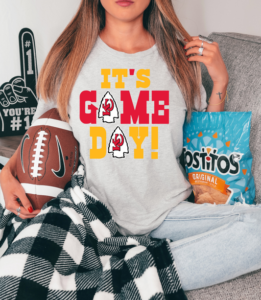 It's game day with Kansas City Chiefs logo