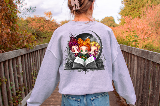 Hocus pocus sisters and book