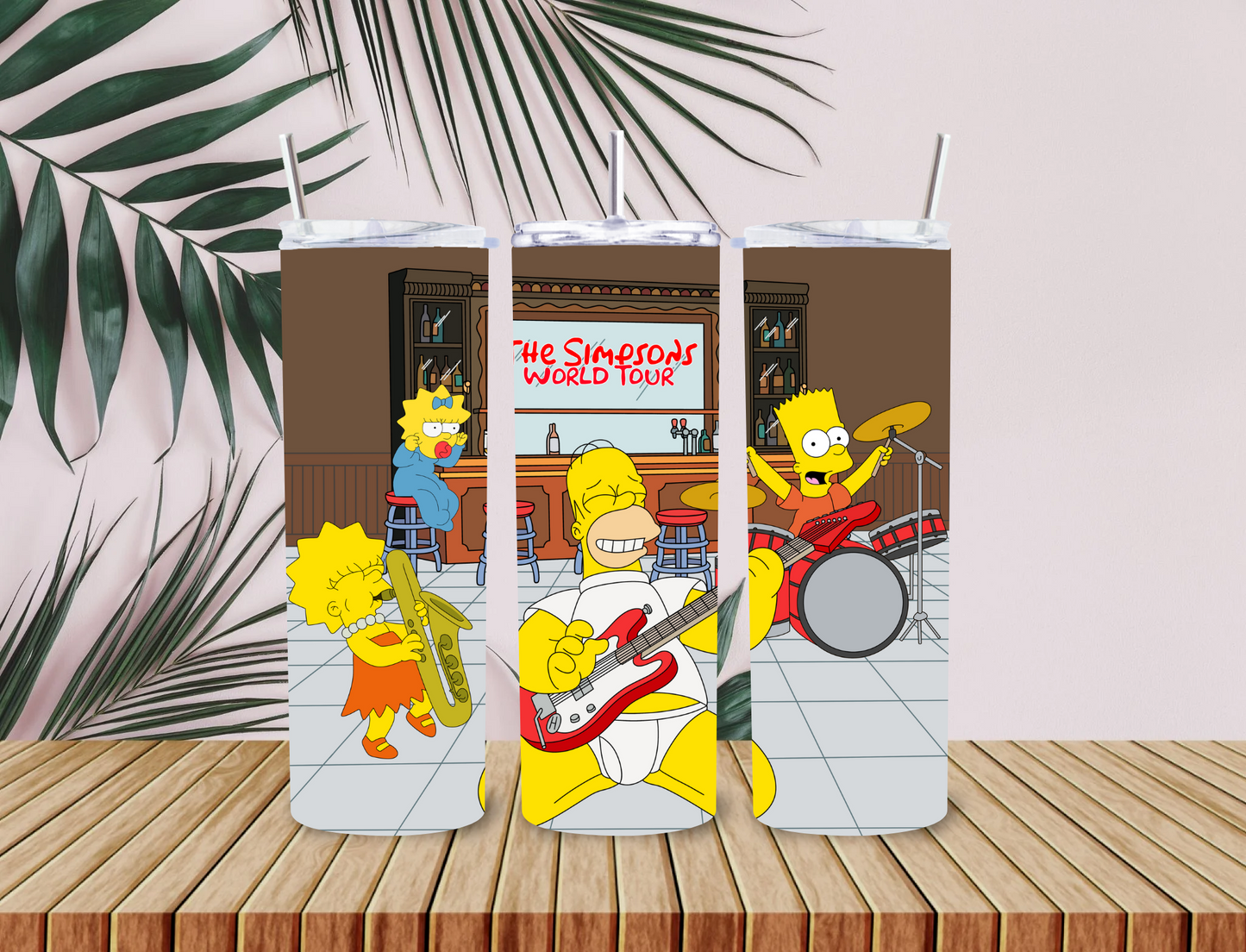 The Simpsons World Tour - 20oz SUBLIMATION