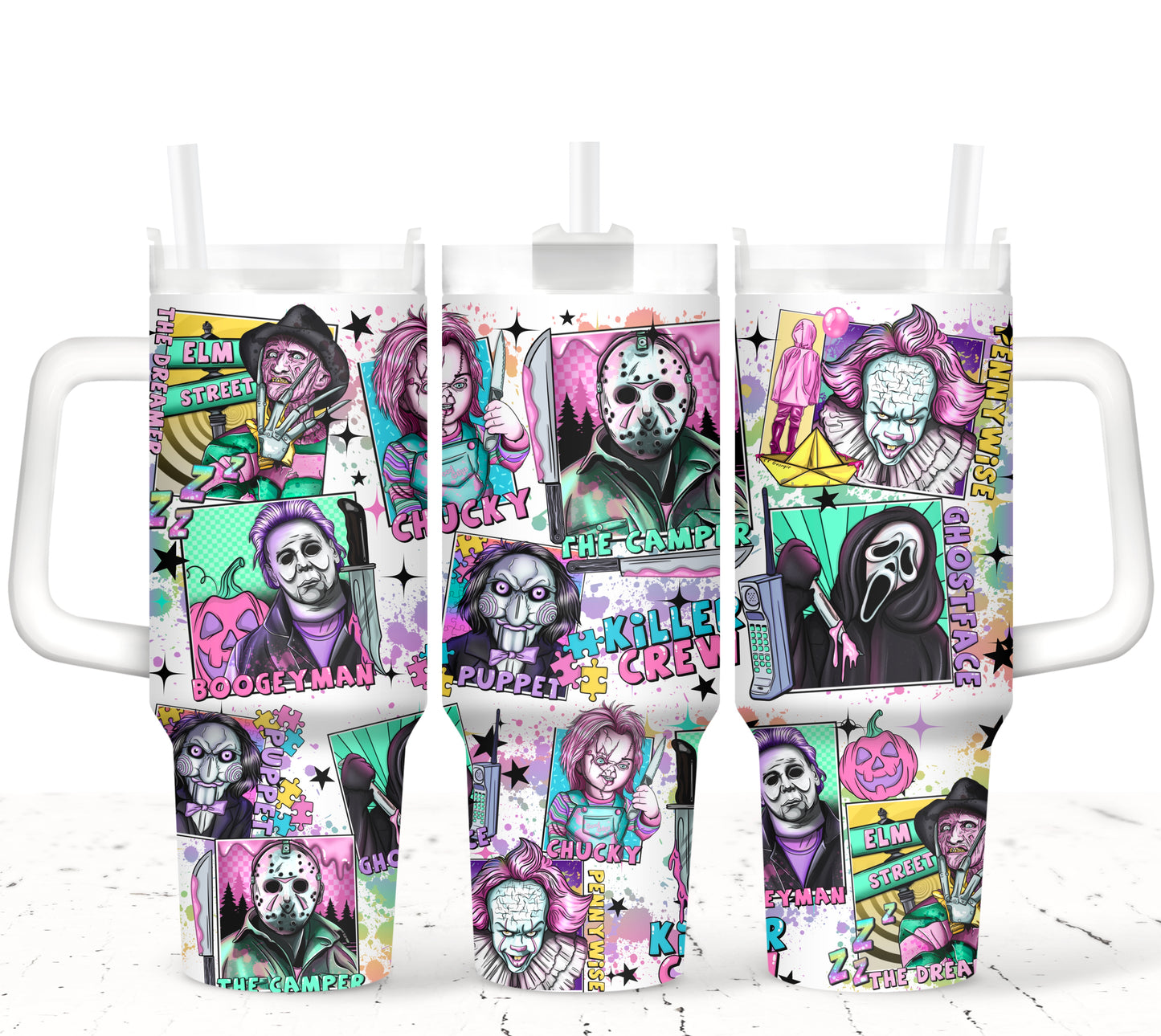 Horror Squad - 40oz Tumbler Wrap