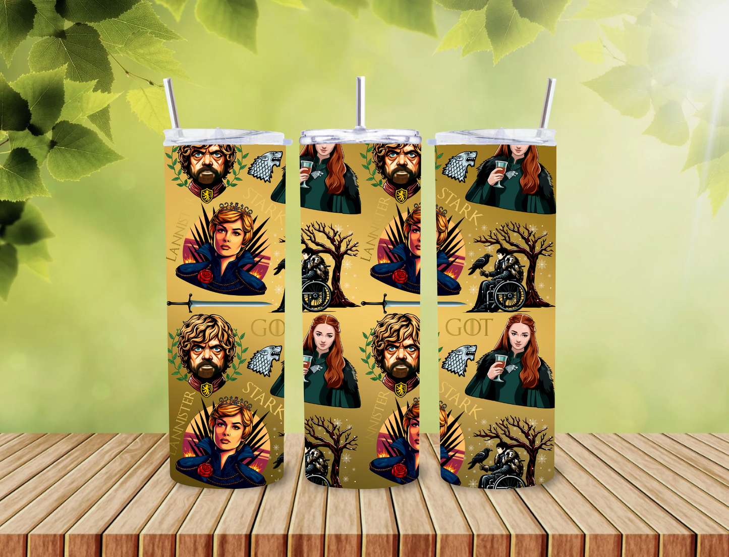 Game of Thrones Characters - 20OZ SUBLIMATION