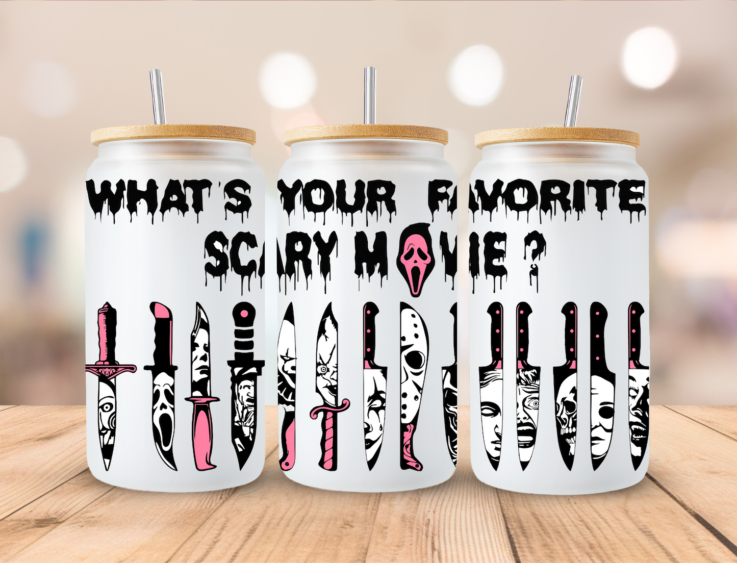 What's your favorite Scary Movie? - UV Libby Wrap