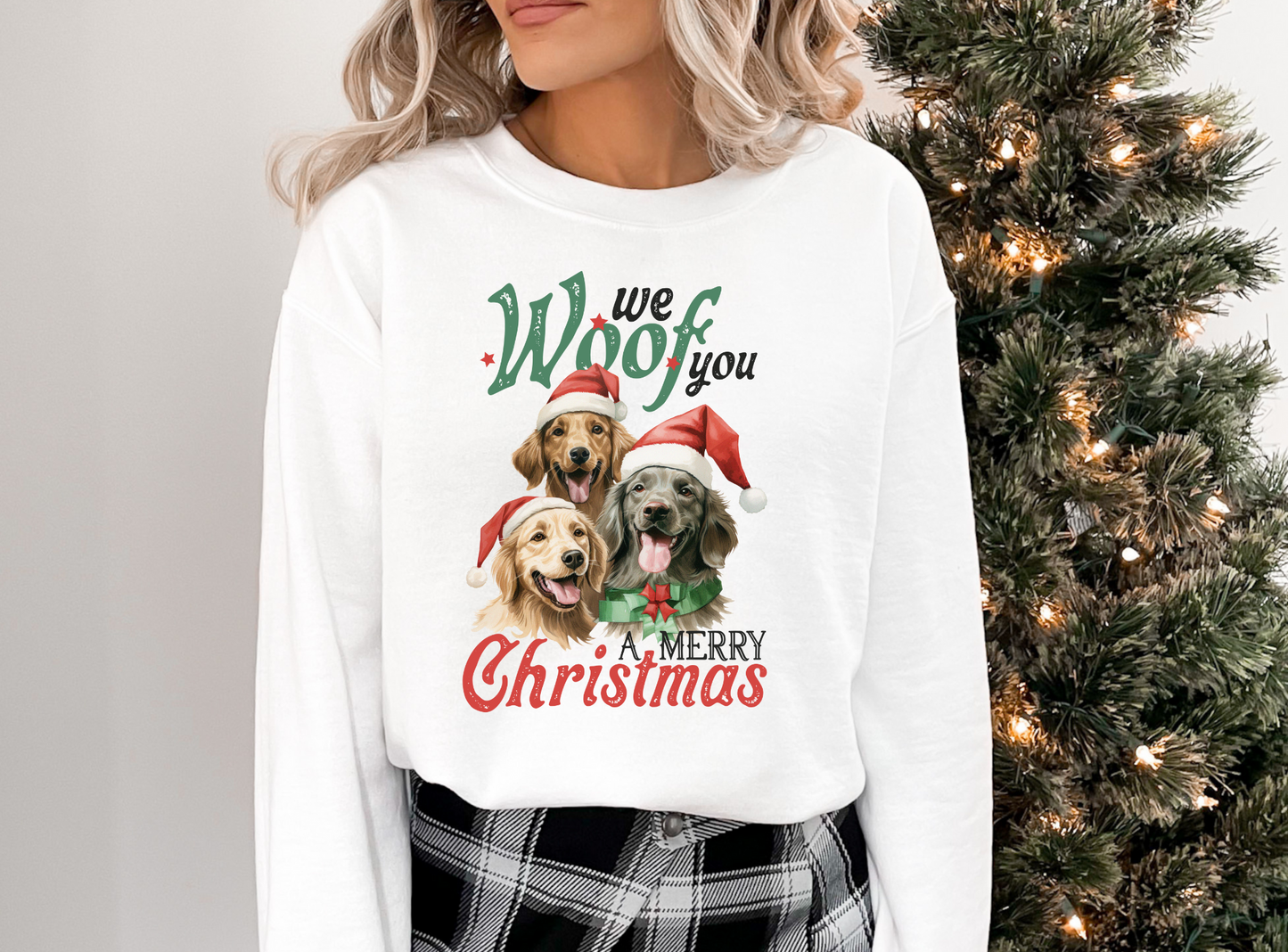 We woof you a merry Christmas