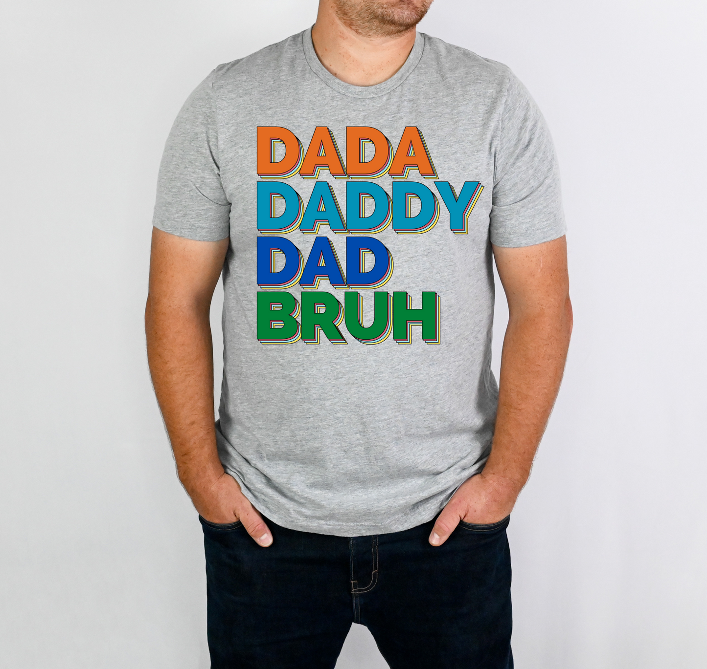 Retro Dada Daddy Dad Bruh