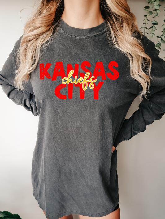 Kansas City Chiefs Red Orange White