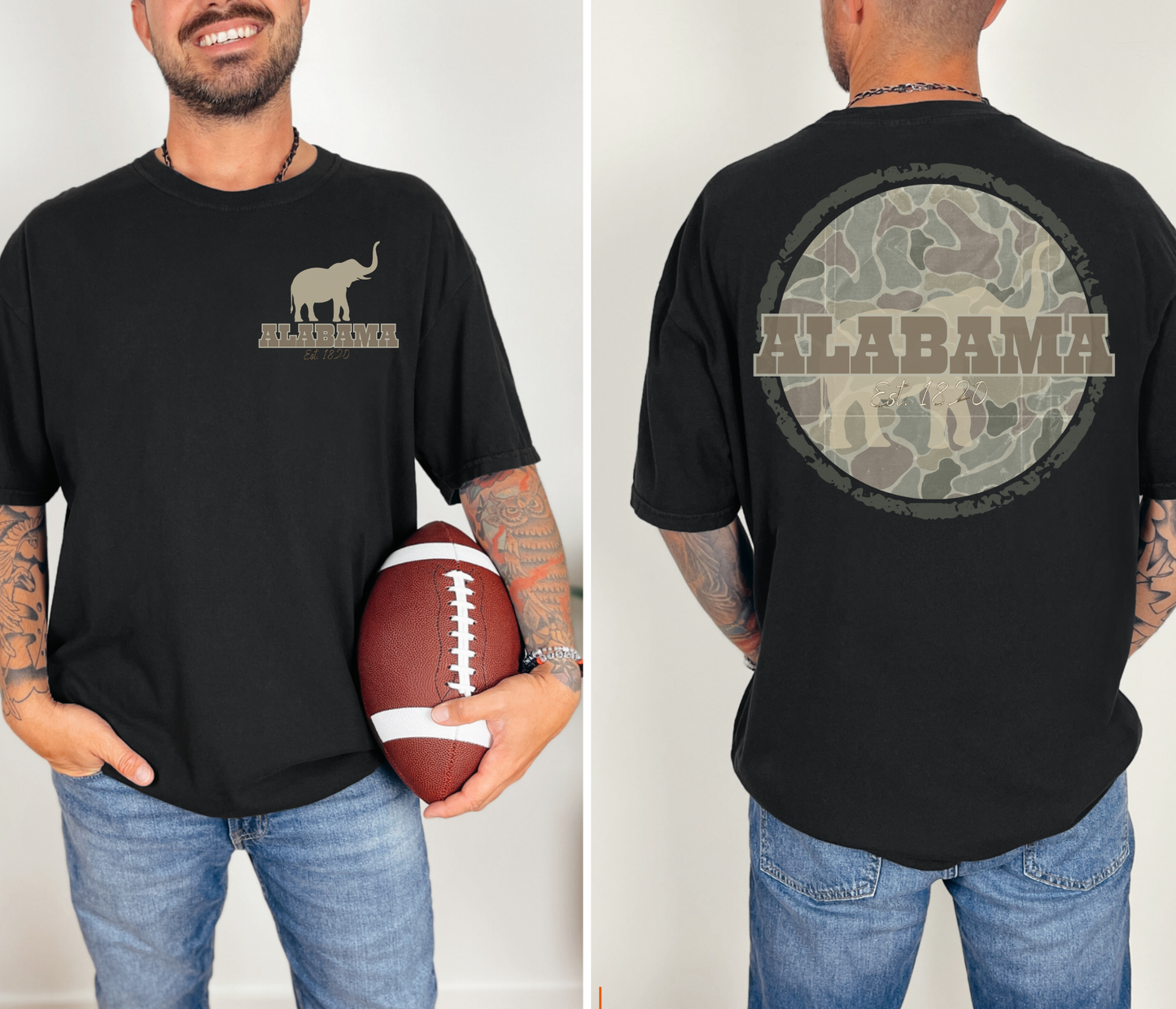 Camo Alabama - BACK