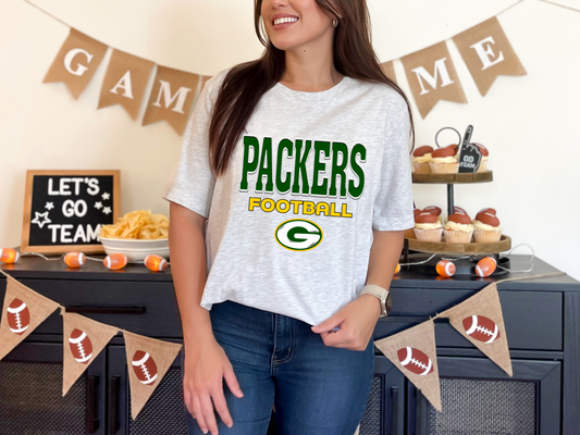 Faux Embroidery Packers Football