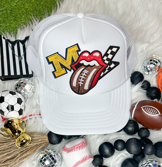 Michigan Football Tongue