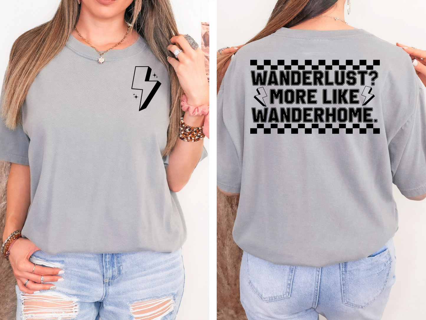 Wanderlust? More like wanderhome - back