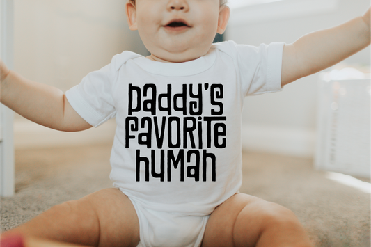 Daddy's favorite human