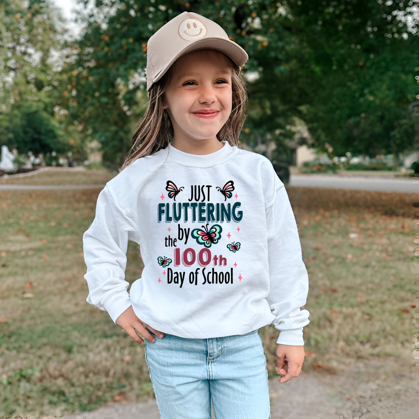 Just Fluttering By The 100th Day Of School