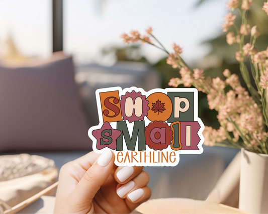 Customized Shop Small Fall Sticker