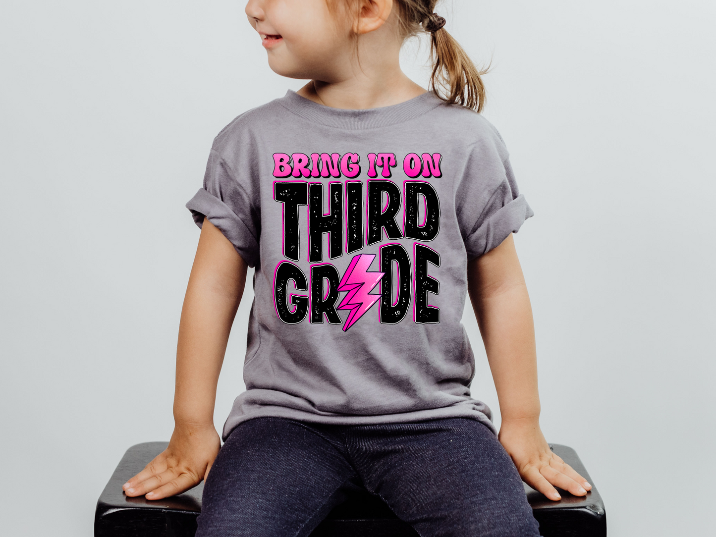 Bring it on third grade-pink