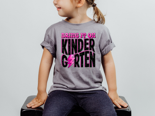 Bring it on kindergarten-pink