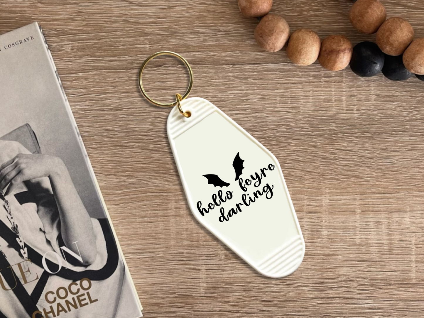 Hello Feyre Darling - Motel keychain