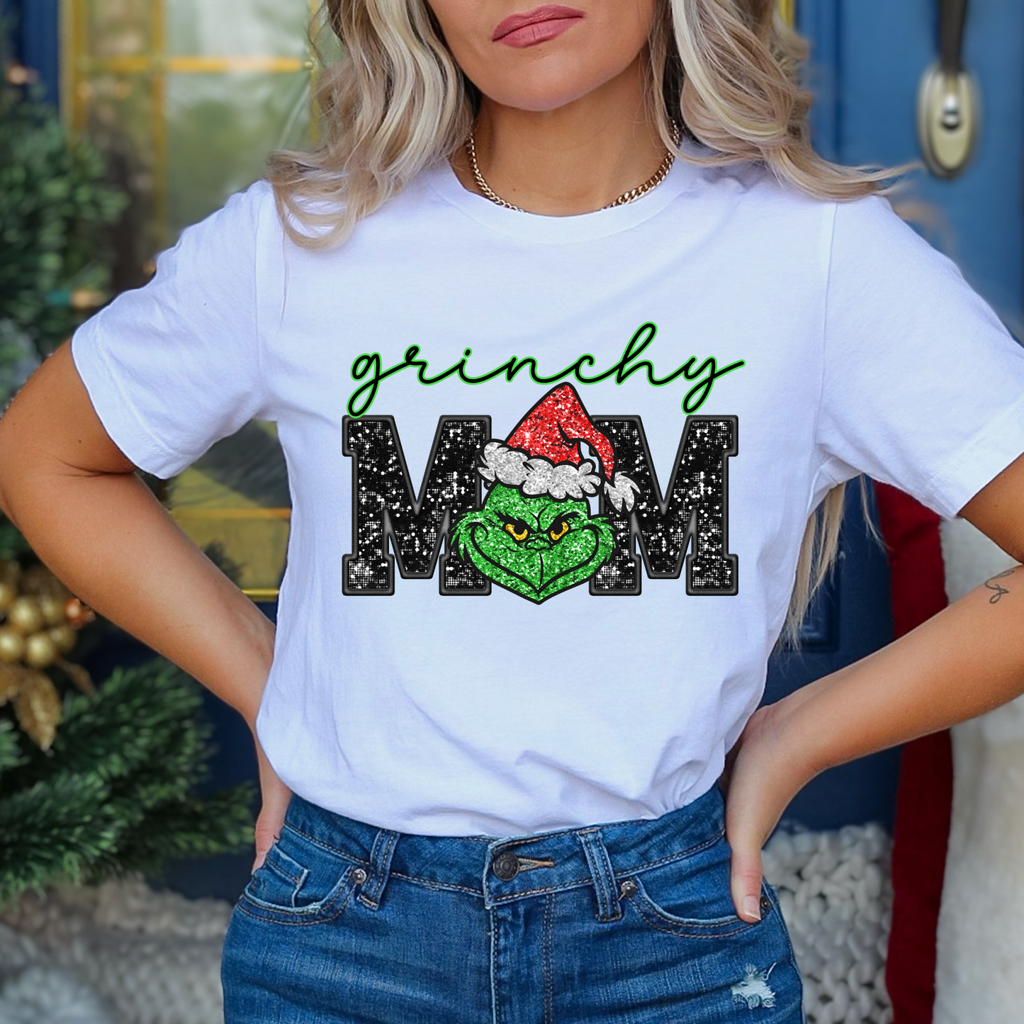 Grinchy Mom - Red