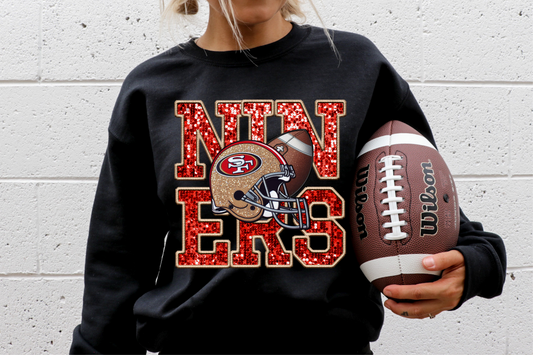 Faux sequins Niners