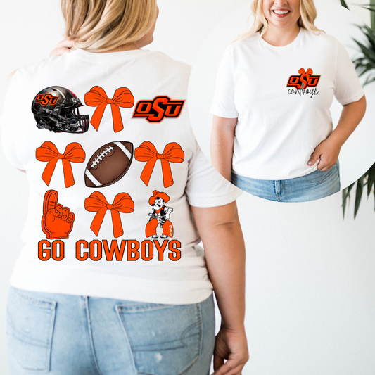 Go OSU Cowboys Coquette Pocket