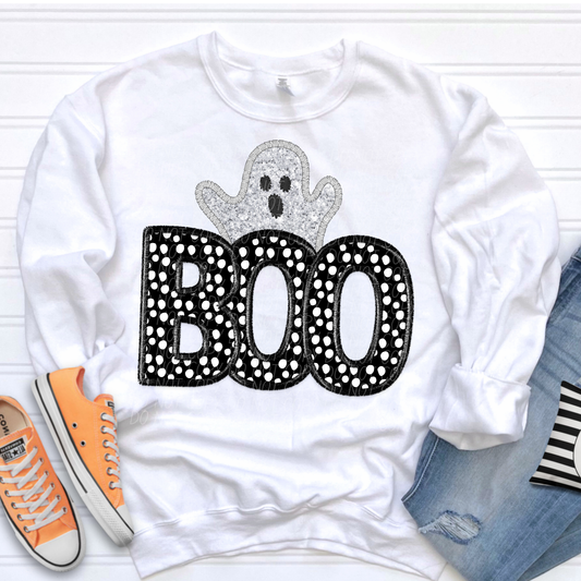 Boo Ghost Dot Black